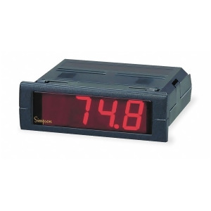Simpson Electric Digital Panel Meter Temperature M240-0-91-0-f - All