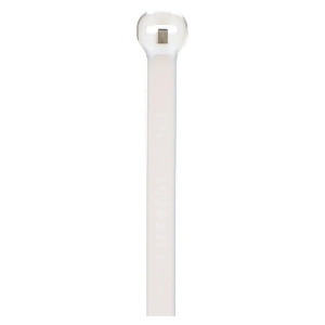 4.00 L x 0.09 W Standard Indoor Cable Tie Natural; Tensile Strength 18 lb. - All