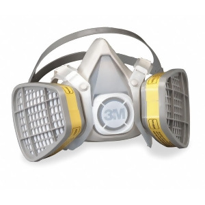 3M 3M Half Mask Respirator Respirator Connection Type Fixed Mask Size S 5103 - All