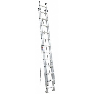 24 ft. Aluminum Extension Ladder 300 lb. Load Capacity 45.0 lb. Net Weight - All