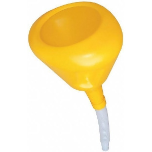 Funnel King Fast Fill Funnel 3qt. 1-7/16 dia. Spout Polyethylene Yellow 94320 - All