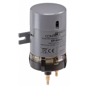 Johnson Controls Pneumatic Transducer 0-10 Vdc 0.5-19 psi Ep-8000-2 - All