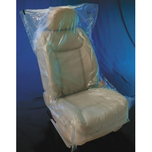 Slip-n-grip 32 x 52 Plastic Seat Cover Roll Clear; Pk500 M-fg-p9943-15 - All