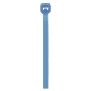14.40 L x 0.19 W Standard Indoor Cable Tie Blue; Tensile Strength 50 lb. - All