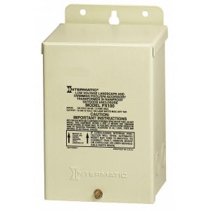 Intermatic Transformer 1 Phase 100Va 12V Out Sand Px100 - All