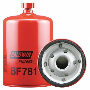 Baldwin Filters Fuel Filter Spin-On Filter Design Bf781 - All