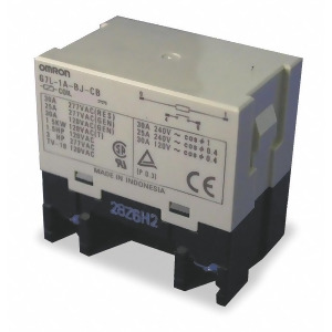 100/120Vac 4-Pin Bracket Enclosed Power Relay; Electrical Connection Screw - All