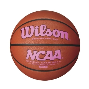 Wilson Wtb0701xp Wilson Ncaa Intermediate Size Game Basketball Pink Logo - All
