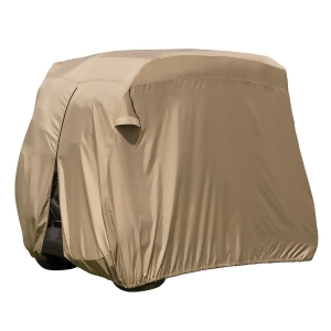 Classic Accessories 74442 Classic Fairway Golf Cart Easy-On-Cover Sand - All