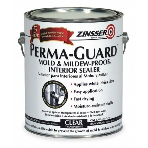 Interior Sealer with 300 to 400 sq. ft./gal. Coverage Flat Clear 1 gal. - All