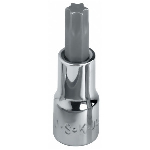 Sk Professional Tools Socket 1/4 in. Dr T15 Torx Chrome Alloy Steel 42915 - All