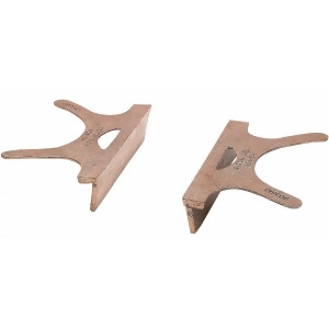 Wilton Replacement Vise Jaw Copper 3-1/2 in Pr Copper Includes Pair 404-3.5 - All
