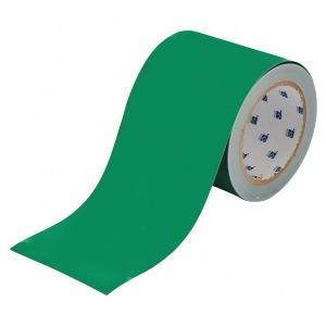 Brady Floor Marking Tape Solid Continuous Roll 4 Width 1 Ea 104375 - All