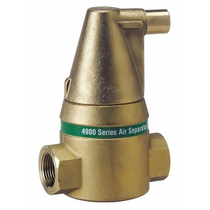 Taco Air Separator 3/4in. 150psi Automatic Brass 49-075T-2 - All