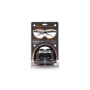 Venture Gear Venture Gear Ever-Lite Range Kit Clear Lens/Gray Ear Muff - All