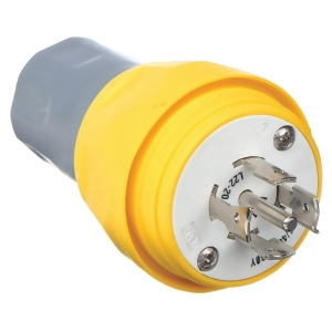 Hubbell Wiring Device-kellems Watertight Locking Plug Hbl26w82 - All