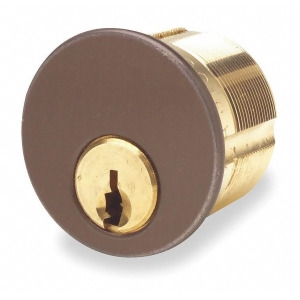 Kaba Ilco Lockset Cylinder Mortise Cylinder Pk2 Brass 7165Sc2-46-ka2 - All