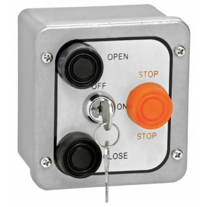 American Garage Door Control Station 3 Buttons With Lockout 3Bxl - All