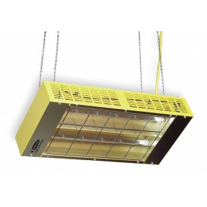 Fostoria Electric Infrared Heater Safety Yellow Powder Coated Ch-6424-1c - All