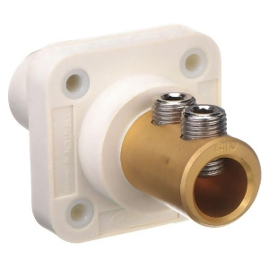 Hubbell Wiring Device-kellems 3R 4X 12K Taper Nose Receptacle Female White - All