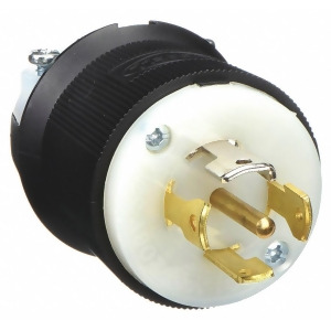 Hubbell Wiring Device-kellems Locking Plug Nylon Hbl2811fc - All