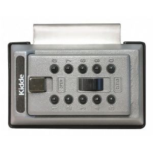Kidde Lock Box Push Button 5 Key Capacity Mounting Type Door Metal 001017 - All