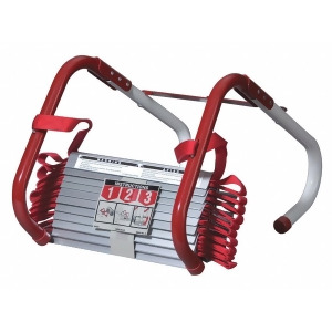 Kidde Emergency Escape Ladder 13 ft. Length For Use With 2 Story Structures - All