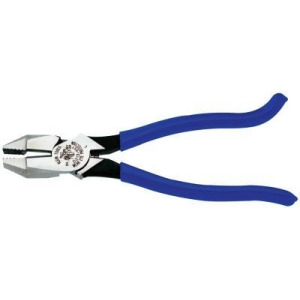 Ironworkers Pliers 9 9/32 in Length 23/32 in Cut Plastic-Dip Hook Bend Handle - All