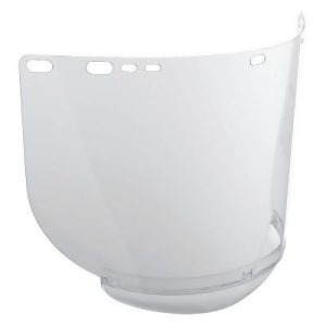 F20 Polycarbonate Face Shields Unbound Clear 15 1/2 in X 8 In - All