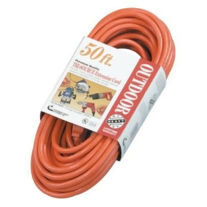 Tri-source Vinyl Multiple Outlet Cord 50 Ft 3 Outlets - All