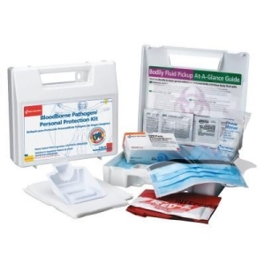 Bloodborne Pathogen Protection Kits Plastic Portable Zipper Case - All