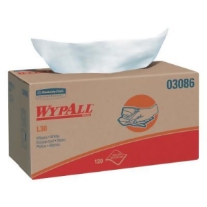 Wypall L30 Wipers Pop-Up Box White - All