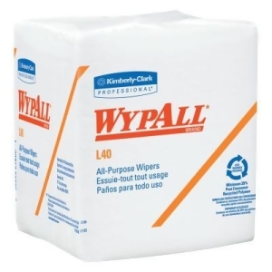 Wypall L40 Wipers 1/4 Fold 19 5/8 X 14 2/5 White 56 Per Pack - All