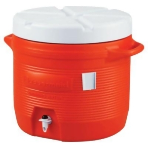 Plastic Water Coolers 7 Gal Orange - All