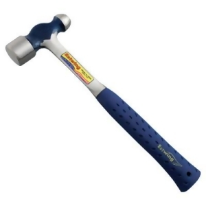 Ball Pein Hammer Cushion Grip Steel Handle 13 1/2 In Steel 24 Oz Head - All