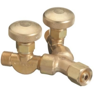 Valved Connections 200 Psig Brass Male/Female Rh 5/8 in 18 - All