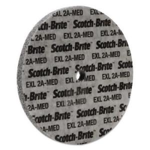 Scotch-brite Exl Unitized Deburring Wheel 6 X 1/2 Medium Aluminum Oxide - All