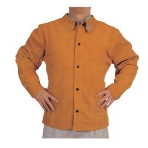 Q-line Leather Jacket Large Golden Brown - All
