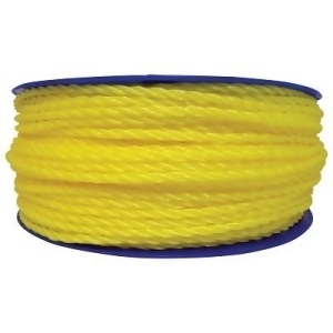 Monofilament Twisted Poly Ropes 1 080 Lb Cap. 600 Ft Polypropylene Yellow - All