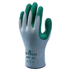 Atlas Fit 350 Nitrile-Coated Gloves Medium Gray/Green - All