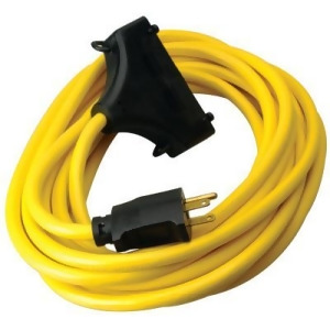Generator Extension Cord 25 Ft 3 Outlets - All