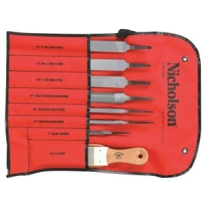 8-Pc Machinist File Sets 7 In/10 In - All