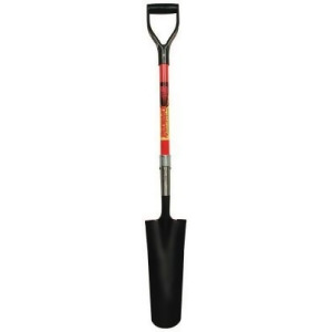 Drain Post Spades 16 X 4 3/4 Round Blade 30 in Fiberglass Abs D-Grip Handle - All