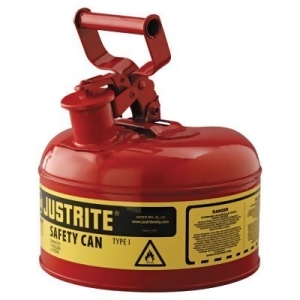 Type I Safety Cans Flammables 1 Gal Red - All