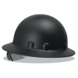 P1a Hard Hats Supereight 8-Point Ratchet Full Brim Black - All