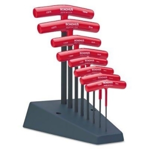 T-handle Hex Tool Sets 8 Per Stand Hex Tip Metric - All