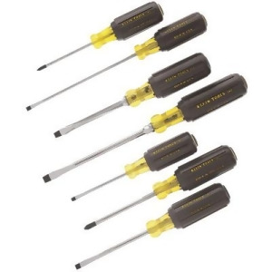 7 Pc. Cushion-Grip Screwdriver Sets Phillips; Slotted; Keystone - All