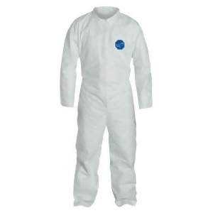 Tyvek Coveralls White Large with Collar - All
