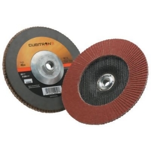 Cubitron Ii Flap Disc 967a 7 In 40 Grit 5/8-11 Arbor 8 600 Rpm Type 27 - All