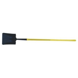 Ergo-power Square Point Shovel Hollow Back 48 Fiberglass Straight Handle - All